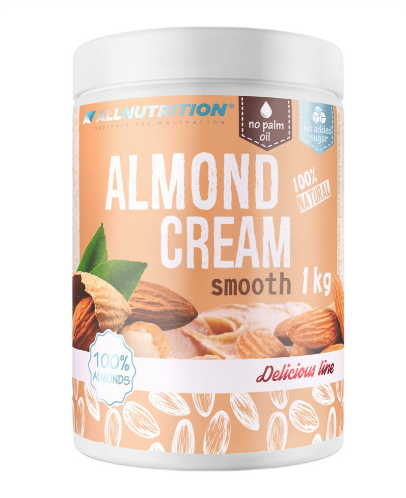 Almond Cream, Smooth - 1000 grams - Allnutrition