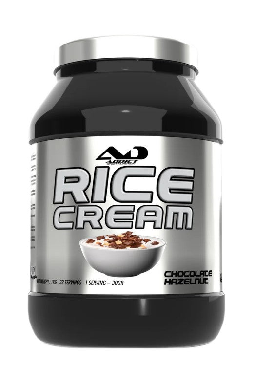 Rice Cream, Chocolate Hazelnut - 1000 grams - Addict Sport Nutrition