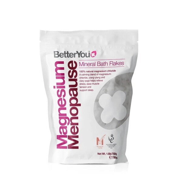 Magnesium Menopause Bath Flakes - 750 grams - BetterYou