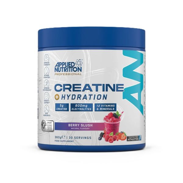 Creatine + Hydration, Berry Slush - 360 grams - Applied Nutrition