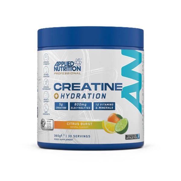 Creatine + Hydration, Citrus Burst - 360 grams - Applied Nutrition