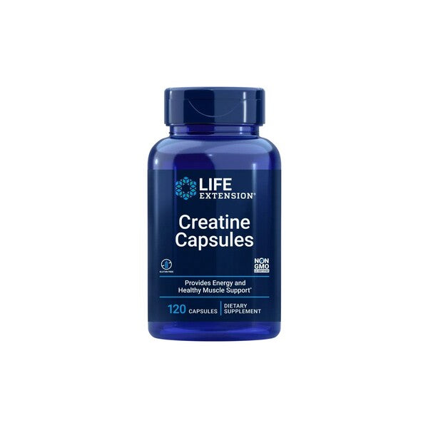Creatine Capsules - 120 caps - Life Extension