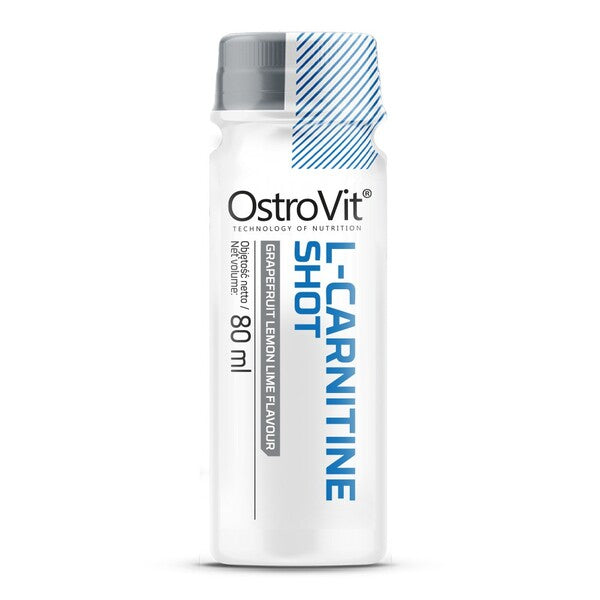 L-Carnitine Shot, Grapefruit Lemon Lime - 80 ml. - OstroVit