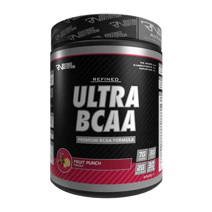 Ultra BCAA, Fruit Punch - 450 grams - Refined Nutrition