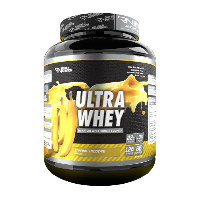 Ultra Whey, Banana Smoothie - 2000 grams - Refined Nutrition