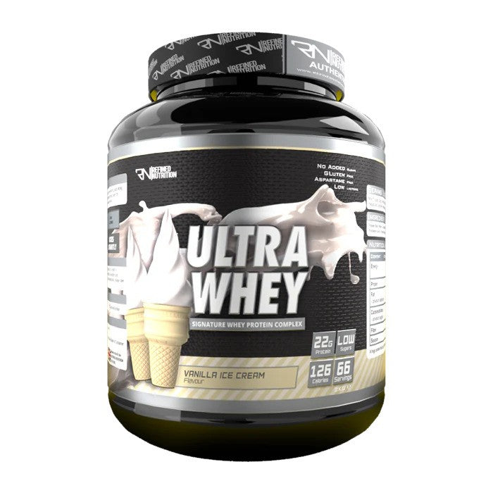 Ultra Whey, Vanilla Ice Cream - 2000 grams - Refined Nutrition