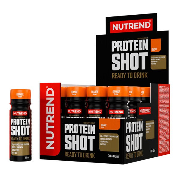 Protein Shot, Orange - 20 x 60 ml. - Nutrend