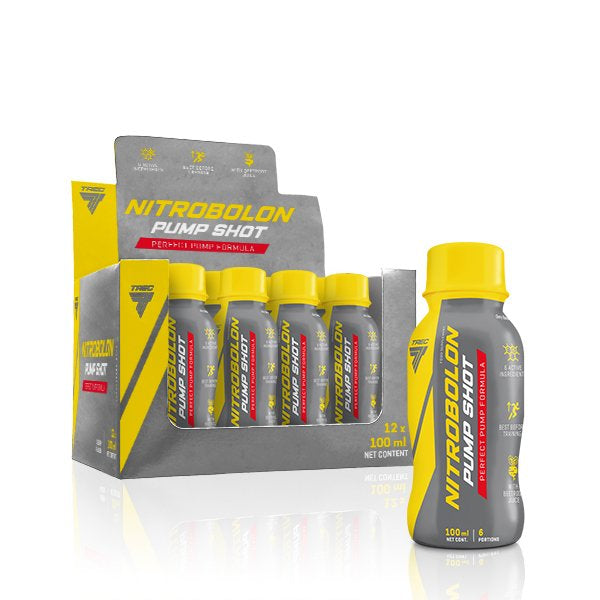 NitroBolon Pump Shot, Cherry - 12 x 100 ml. - Trec Nutrition