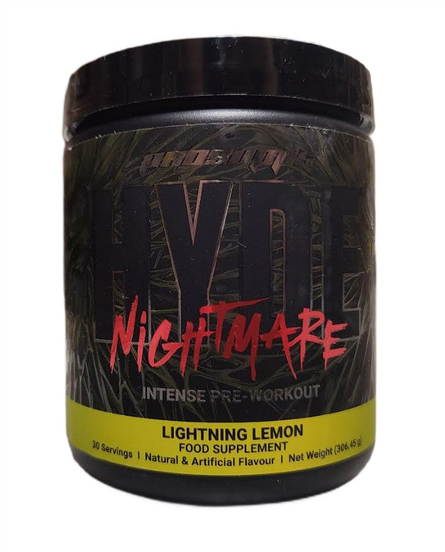 Hyde Nightmare, Lightning Lemon - 306 grams - ProSupps