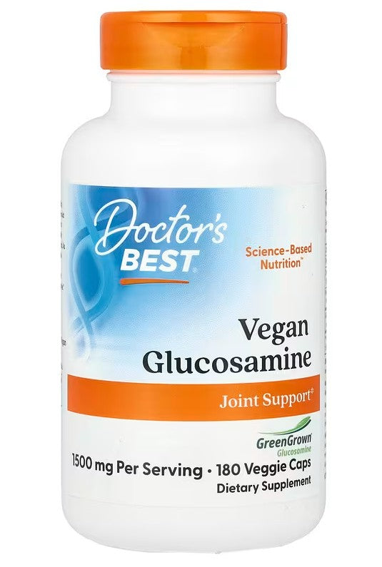 Vegan Glucosamine with GreenGrown, 1500mg - 180 vcaps - Doctor's Best