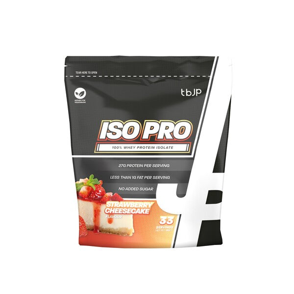 Iso Pro, Strawberry Cheesecake - 1000 grams - Trained by JP