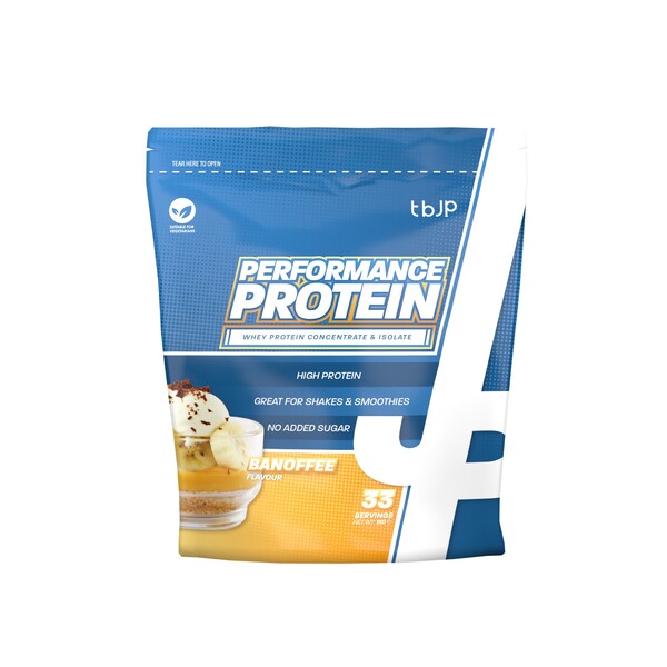 Performance Protein, Banoffee - 1000 grams - Trained by JP