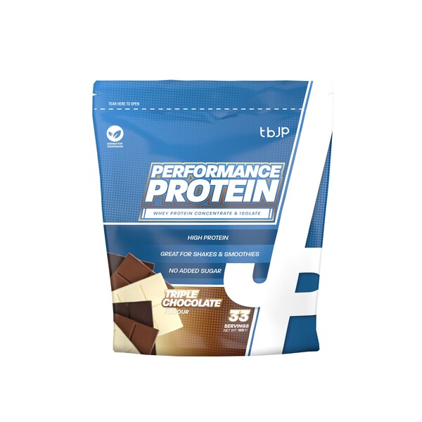 Performance Protein, Triple Chocolate - 1000 grams - Trained by JP