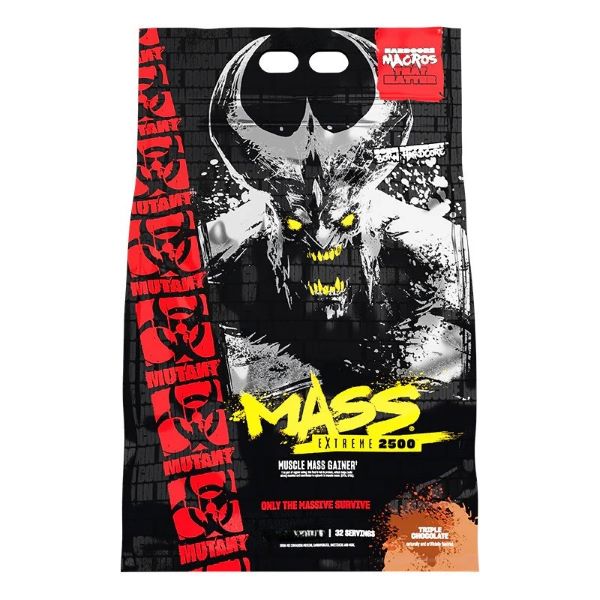 Mutant Mass Extreme 2500, Triple Chocolate - 9070 grams - Mutant
