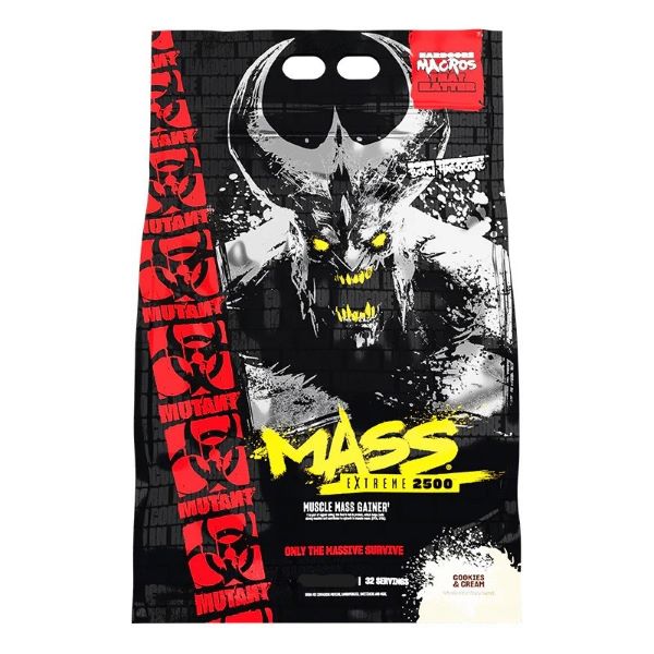 Mutant Mass Extreme 2500, Cookies & Cream - 9070 grams - Mutant
