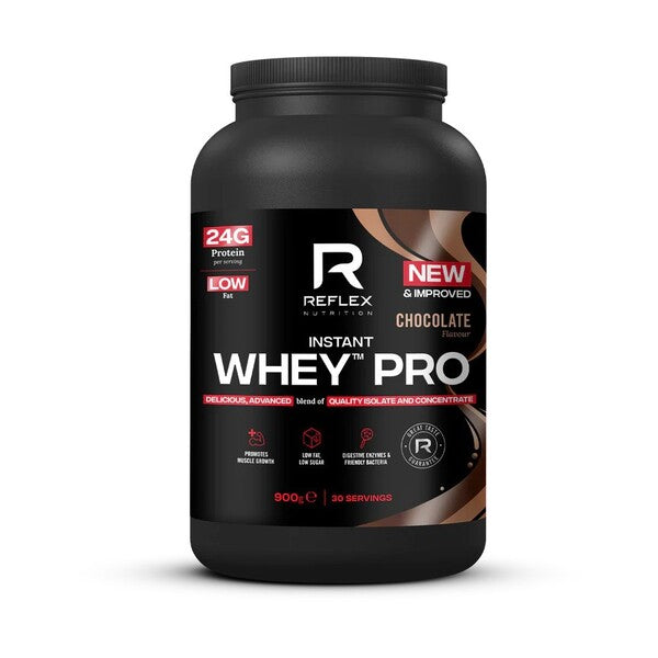 Instant Whey PRO, Chocolate - 900 grams - Reflex Nutrition