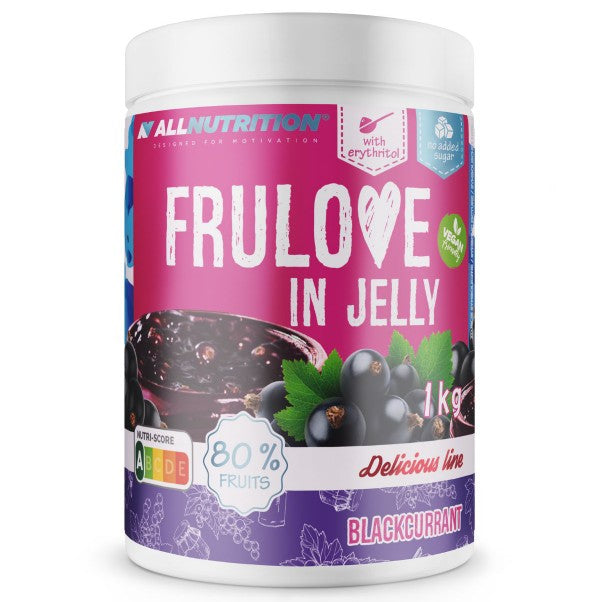 Frulove In Jelly, Blackcurrant - 1000 grams - Allnutrition