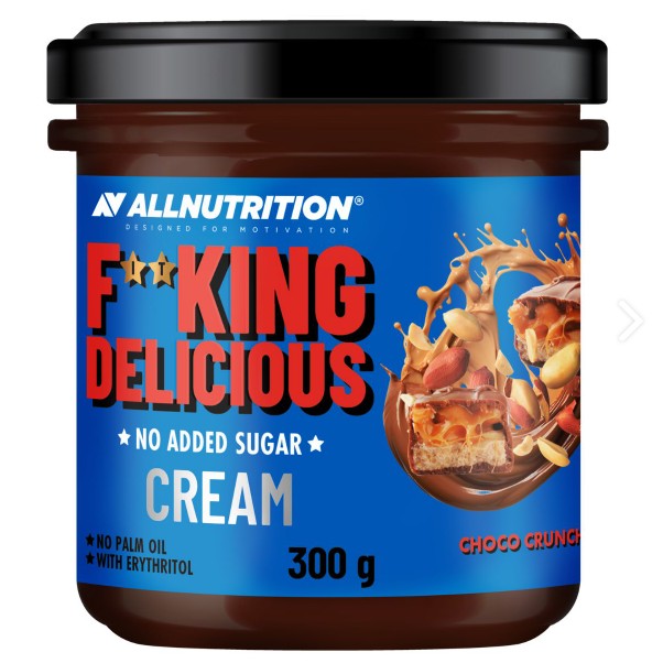 Fitking Delicious Cream, Choco Crunch - 300 grams - Allnutrition