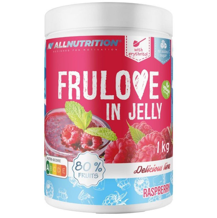 Frulove In Jelly, Raspberry - 1000 grams - Allnutrition