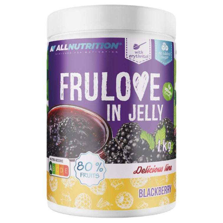Frulove In Jelly, Blackberry - 1000 grams - Allnutrition