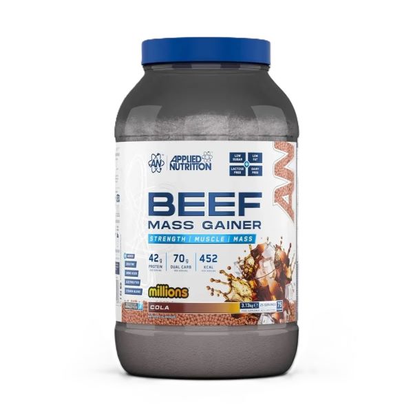 Beef Mass Gainer, Millions Cola - 3130 grams - Applied Nutrition