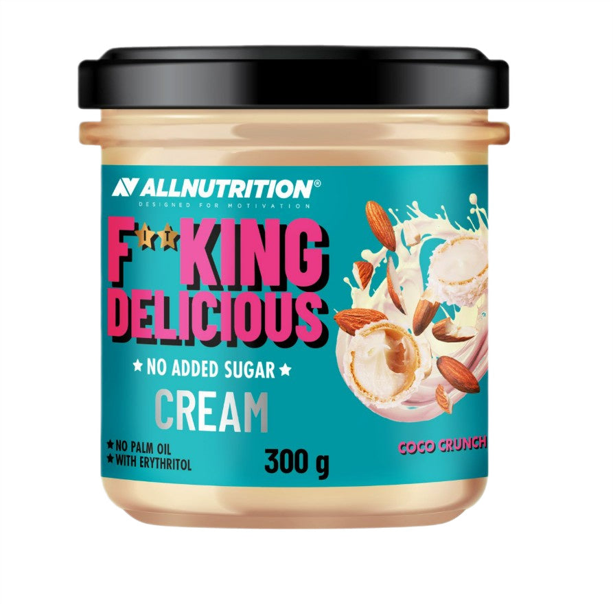 Fitking Delicious Cream, Coco Crunch - 300 grams - Allnutrition