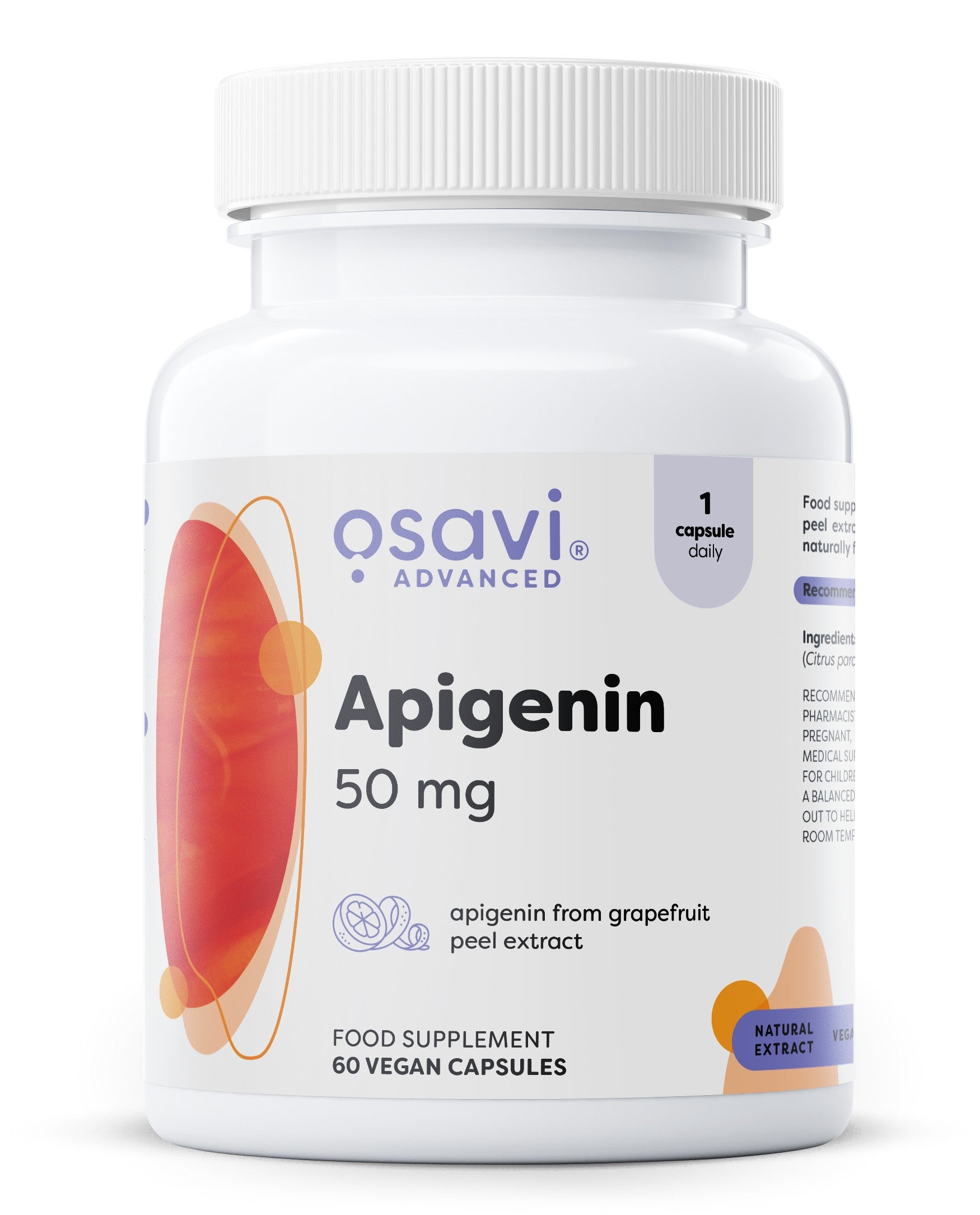 Apigenin, 50mg - 60 vegan caps - Osavi