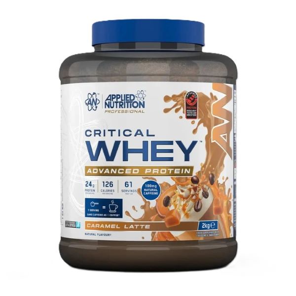 Critical Whey, Caramel Latte - 2000 grams - Applied Nutrition