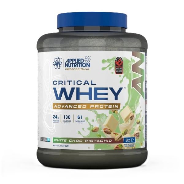 Critical Whey, White Choc Pistachio - 2000 grams - Applied Nutrition