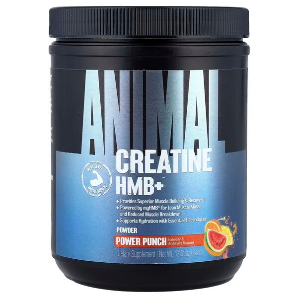 Creatine HMB+, Power Punch - 342 grams - Animal
