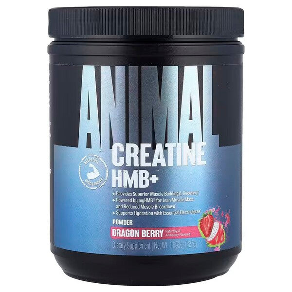 Creatine HMB+, Dragon Berry - 327 grams - Animal