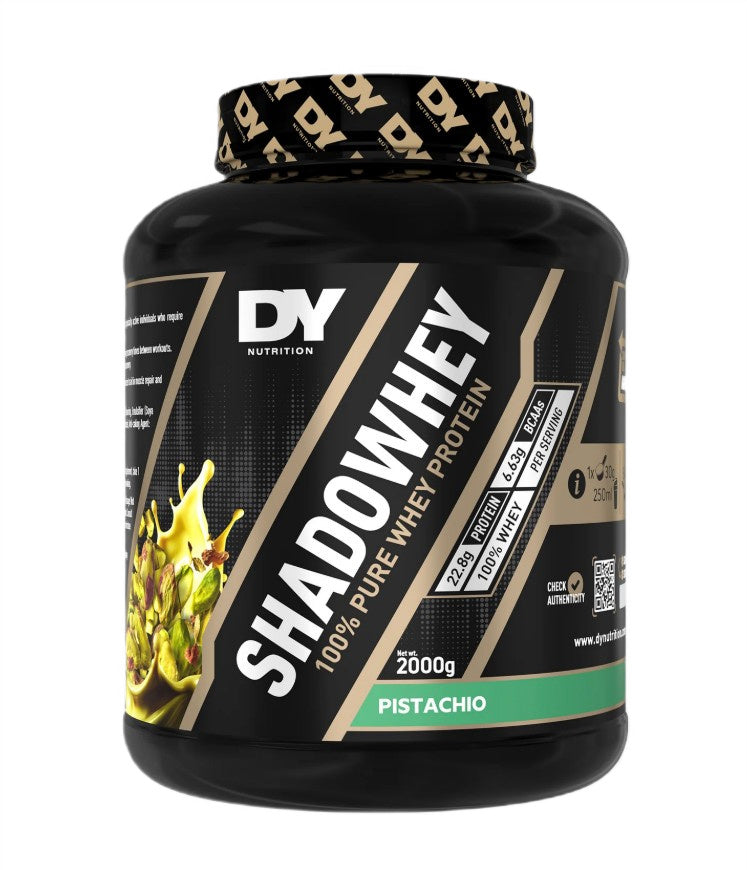 ShadoWhey 100% Pure Whey Protein, Pistachio - 2000 grams - Dorian Yates