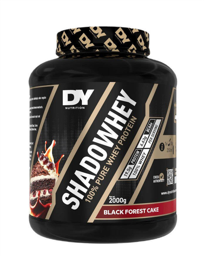 ShadoWhey 100% Pure Whey Protein, Black Forest Cake - 2000 grams - Dorian Yates