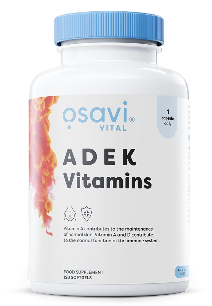 ADEK Vitamins - 120 softgels - Osavi