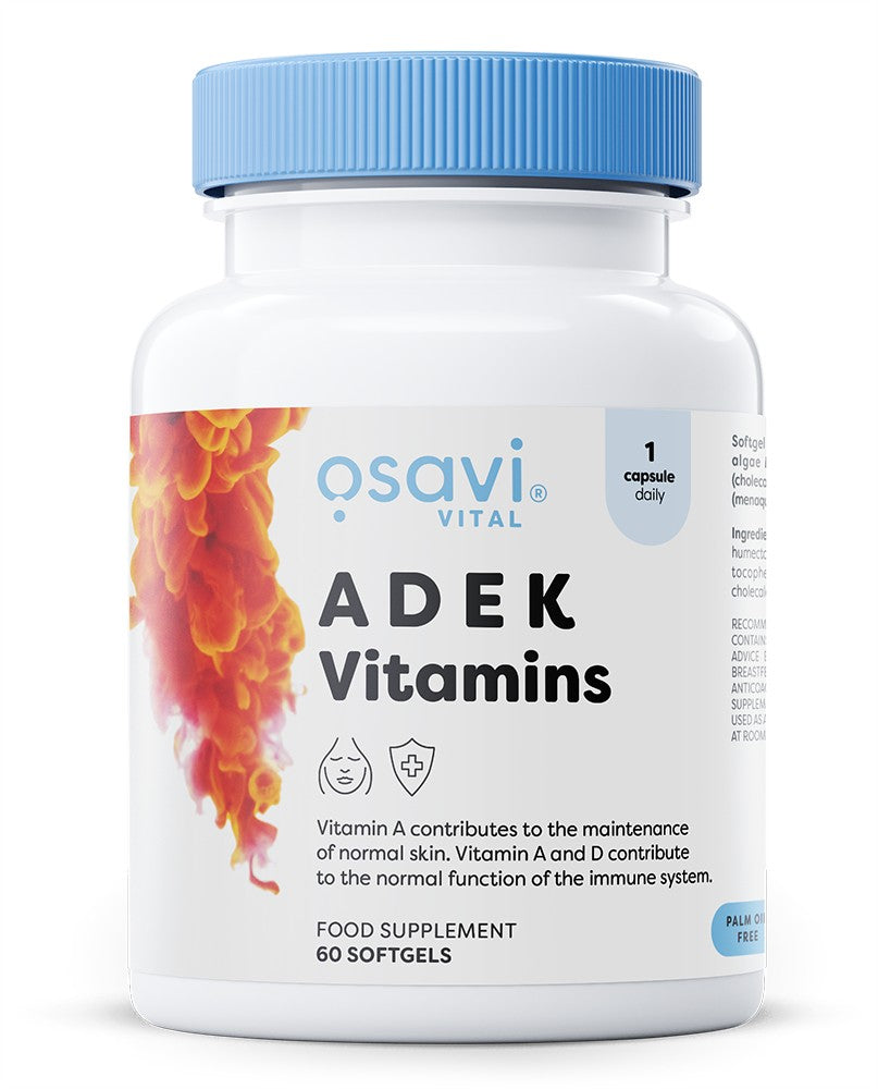ADEK Vitamins - 60 softgels - Osavi