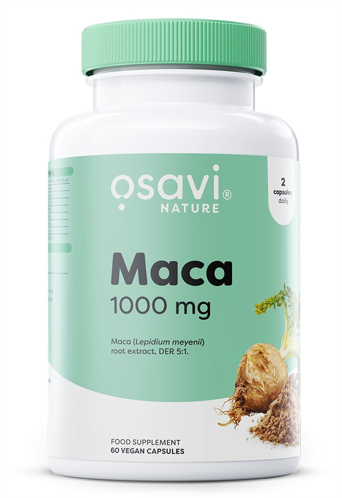 Maca, 1000mg - 60 vegan caps - Osavi