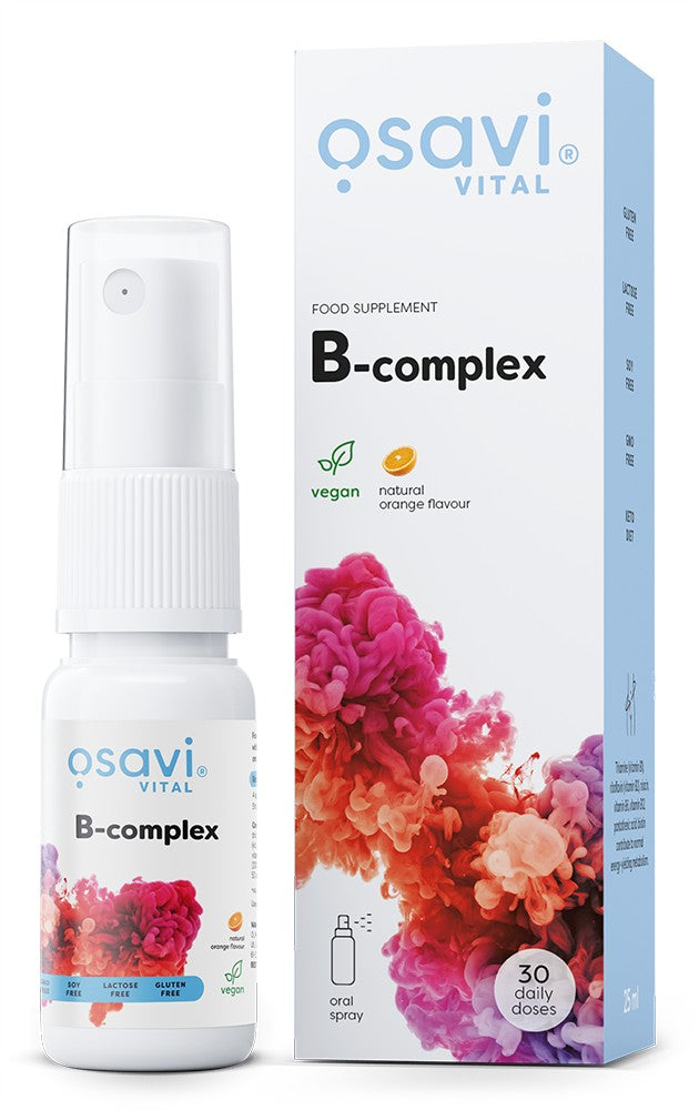 B-Complex Oral Spray, Orange - 25 ml. - Osavi