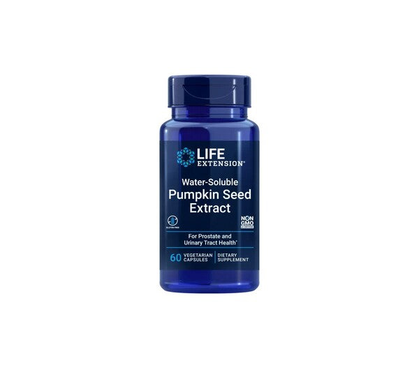 Pumpkin Seed Extract, Water-Soluble - 60 vcaps - Life Extension