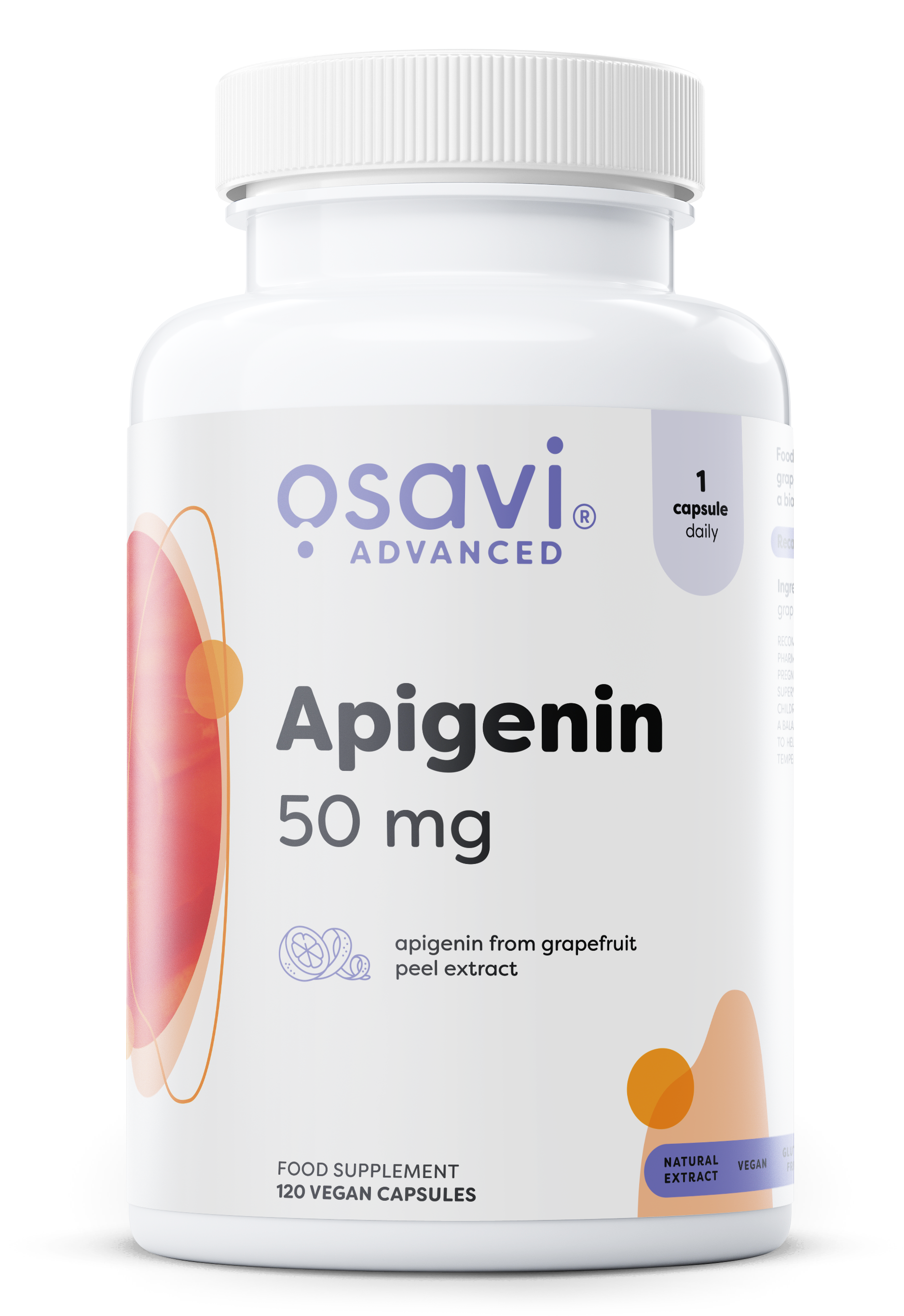 Apigenin, 50mg - 120 vegan caps - Osavi