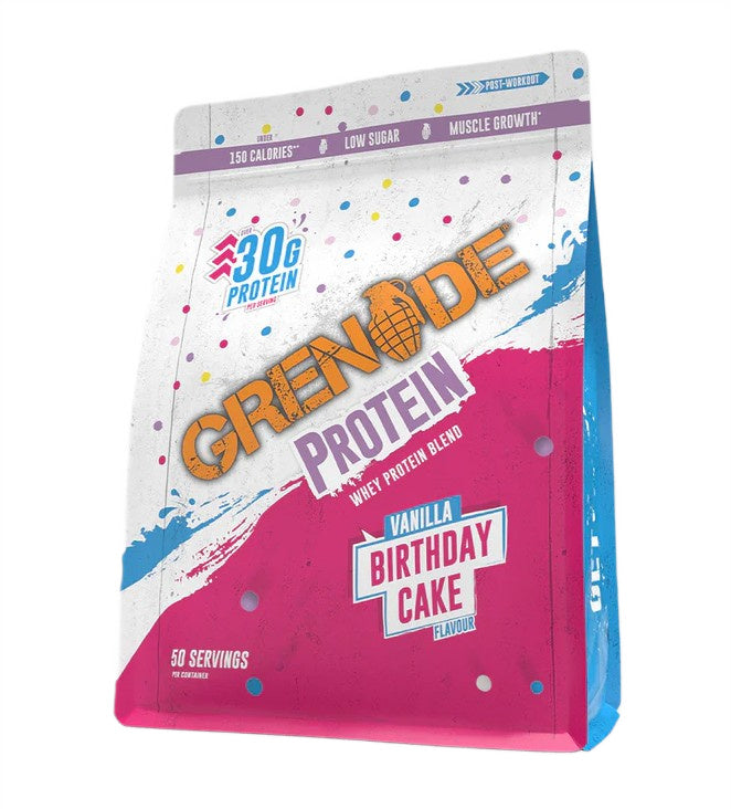Whey Protein Blend, Vanilla Birthday Cake - 2000 grams - Grenade