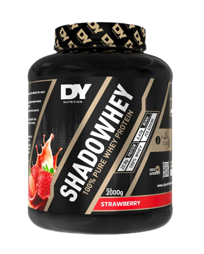 ShadoWhey 100% Pure Whey Protein, Strawberry - 2000 grams - Dorian Yates