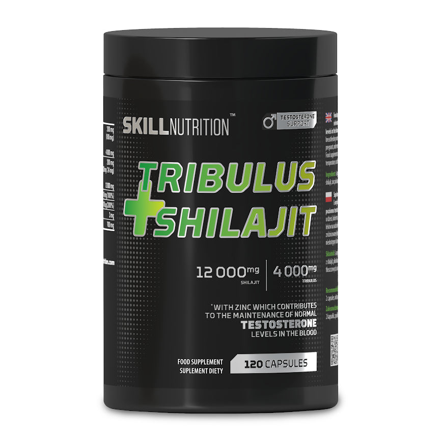 Tribulus + Shilajit - 120 vegan caps - Skill Nutrition