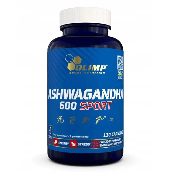 Ashwagandha 600 Sport - 130 caps - Olimp Nutrition