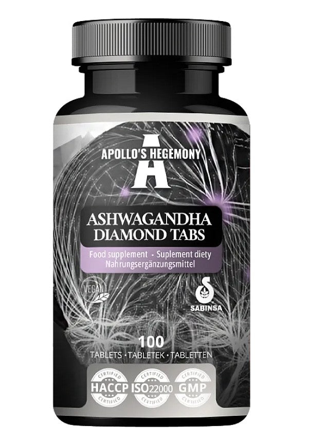 Ashwagandha Diamond - 100 tablets (EAN 8721077930589) - Apollo's Hegemony