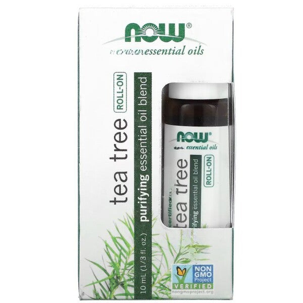 Essential Oil Roll-On, Tea Tree - 10 ml. - NOW Foods