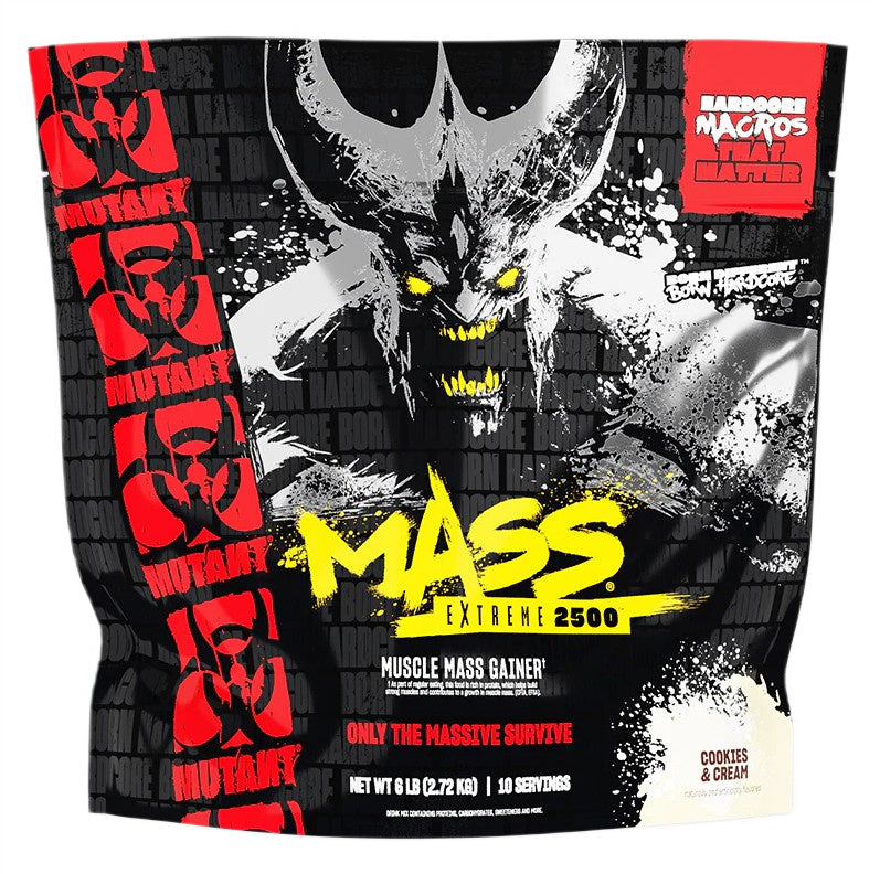 Mutant Mass Extreme 2500, Cookies & Cream - 2720 grams - Mutant