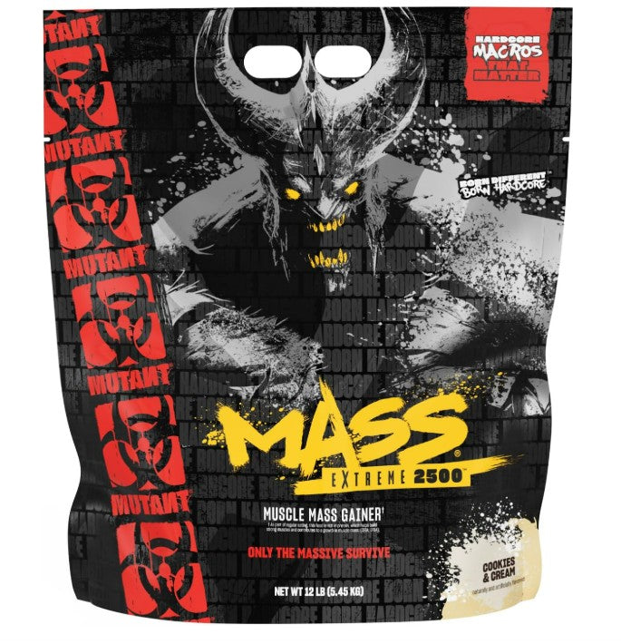 Mutant Mass Extreme 2500, Cookies & Cream - 5450 grams - Mutant