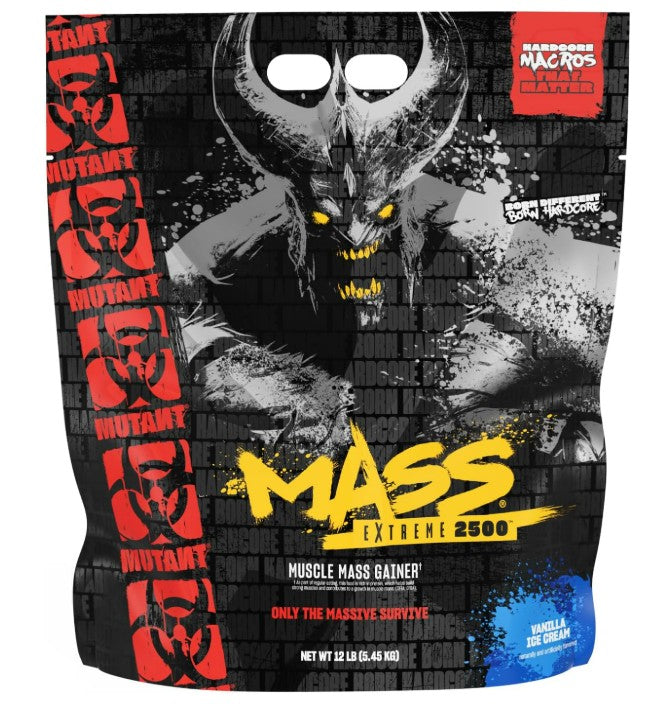 Mutant Mass Extreme 2500, Vanilla Ice Cream - 5450 grams - Mutant