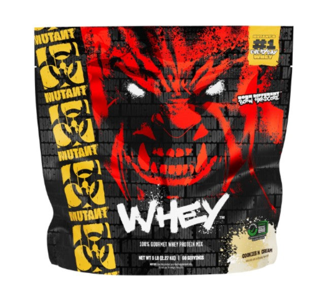 Mutant Whey, Cookies & Cream - 2270 grams - Mutant