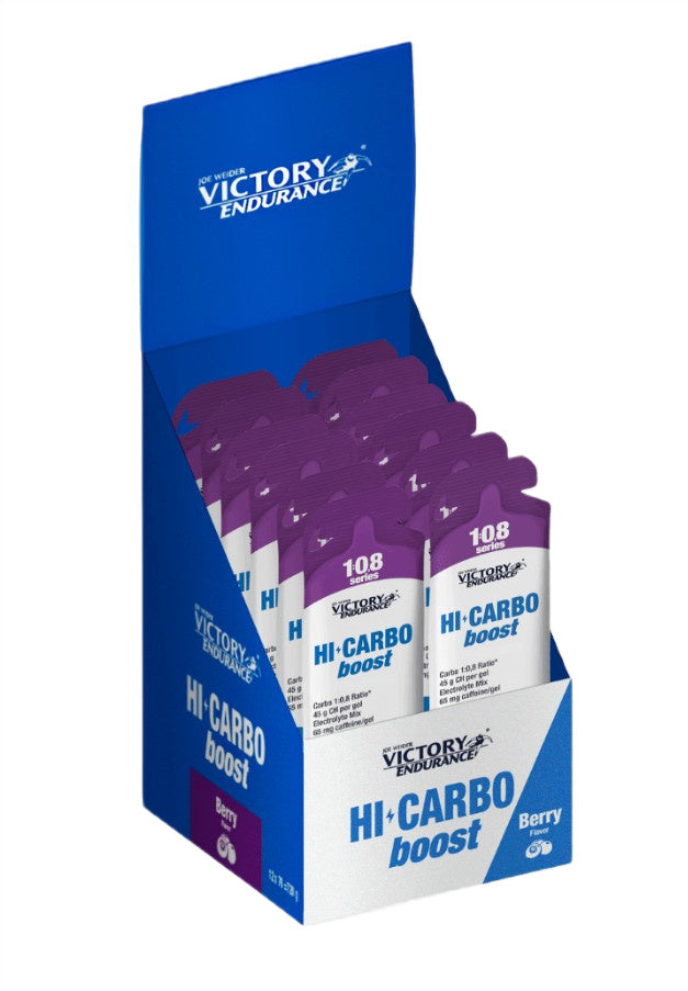 HI Carbo Boost, Berry - 12 x 76g - Weider